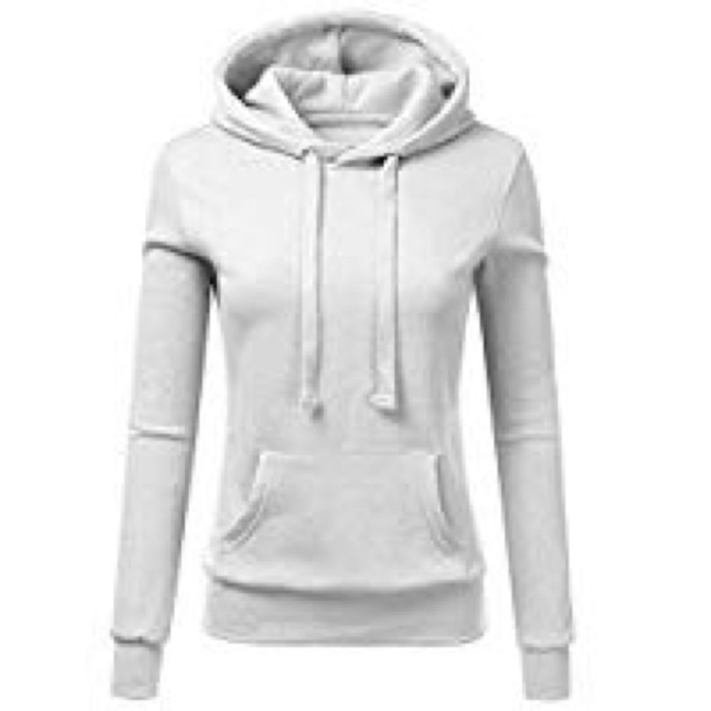 White hooded Sweatshirt